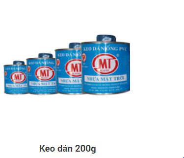 Keo dán ống PVC - Keo Dán Mặt Trời - Công Ty TNHH Sản Xuất Thương Mại Lưu Yến Oanh